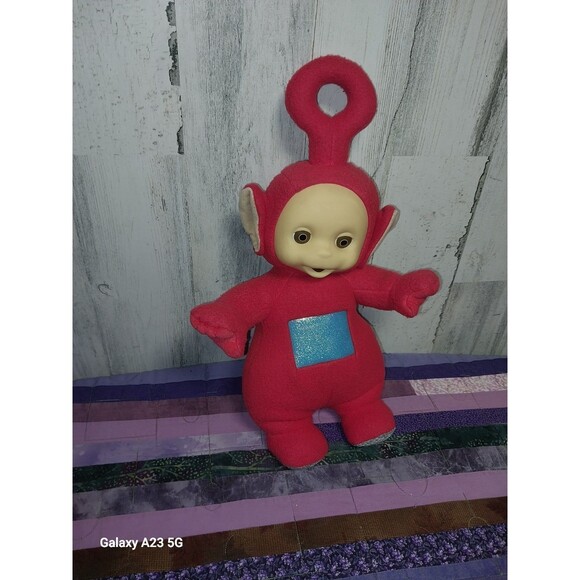 Vintage Doll Teletubbies 1998 Red Playschool/Hasbro works Po Talking - Picture 1 of 8